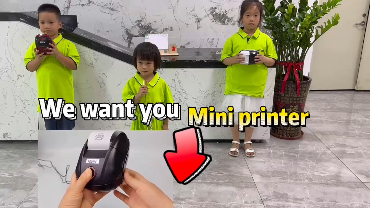 বাচ্চাদের জন্য হোইন মিনি লেবেল প্রিন্টার, আমরা আপনাকে চাই, ব্যবহারে সহজ সরবরাহকারী এবং নির্মাতারা | HOIN