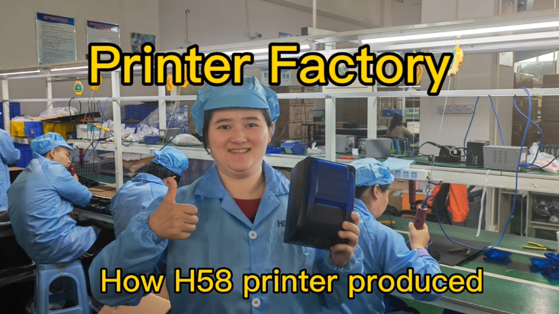 সেরা কিভাবে Hoin থার্মাল প্রিন্টার HOP-H58 তৈরি করা হয়েছে?/ কারখানার মূল্য - HOIN