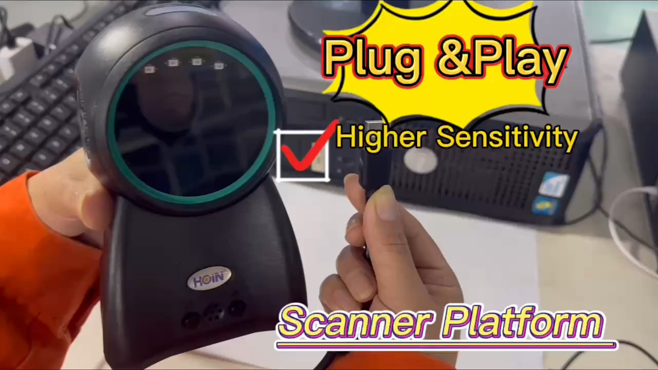 আপনি কি উচ্চ সংবেদনশীলতা সম্পন্ন বারকোড স্ক্যানার খুঁজছেন? পণ্য | HOIN