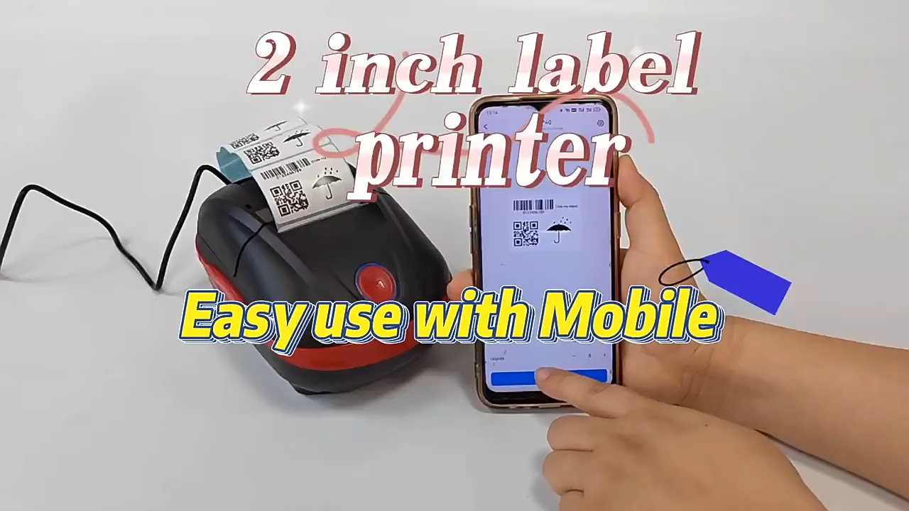  ভালো দামে পাইকারি ২ ইঞ্চি মিনি লেবেল প্রিন্টার - HOIN