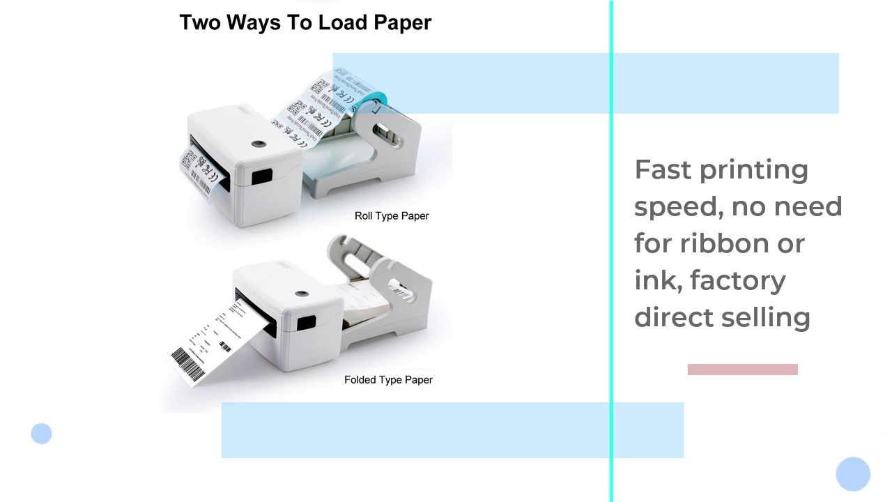  দ্রুত মুদ্রণের গতি, ফিতা বা কালির প্রয়োজন নেই, কারখানার সরাসরি বিক্রয়।