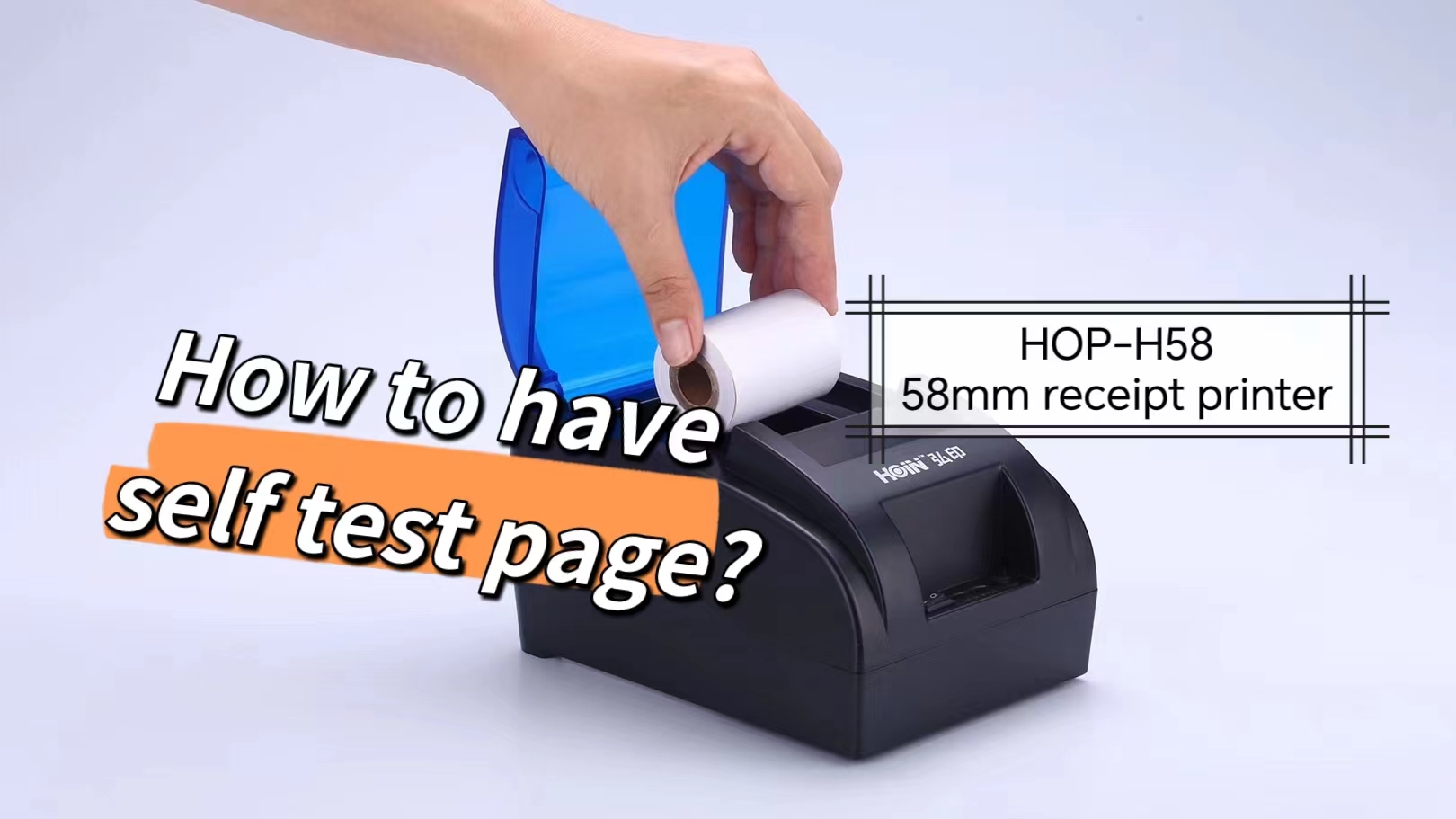 ৯০% মানুষ এখনও জানেন না কিভাবে থার্মাল প্রিন্টার H58 তে সেলফ টেস্ট পেজ রাখতে হয়। 1