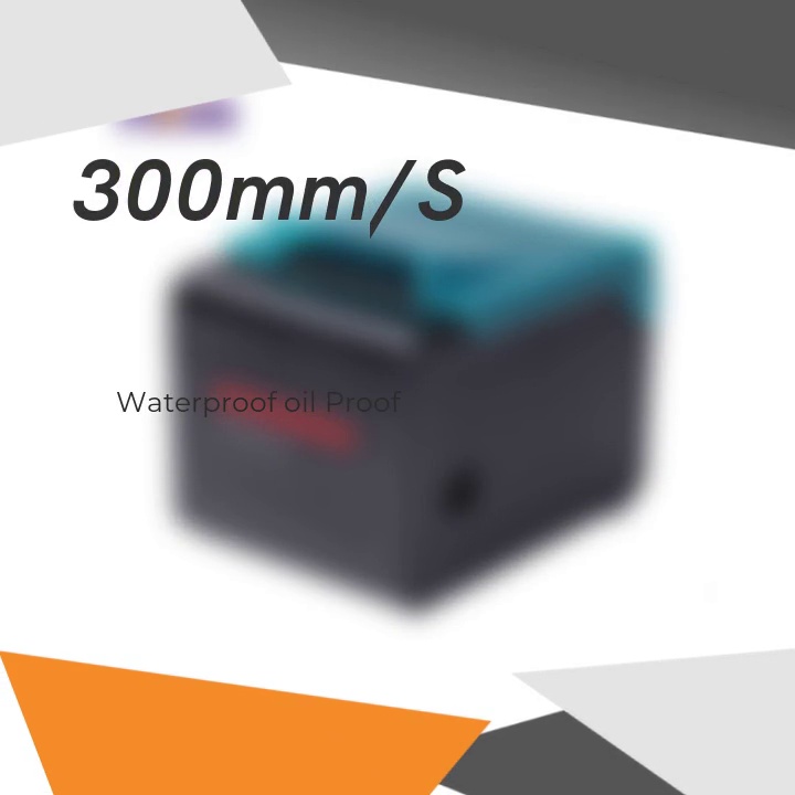 জলরোধী তেল প্রতিরোধী। 300 মিমি/সেকেন্ড।