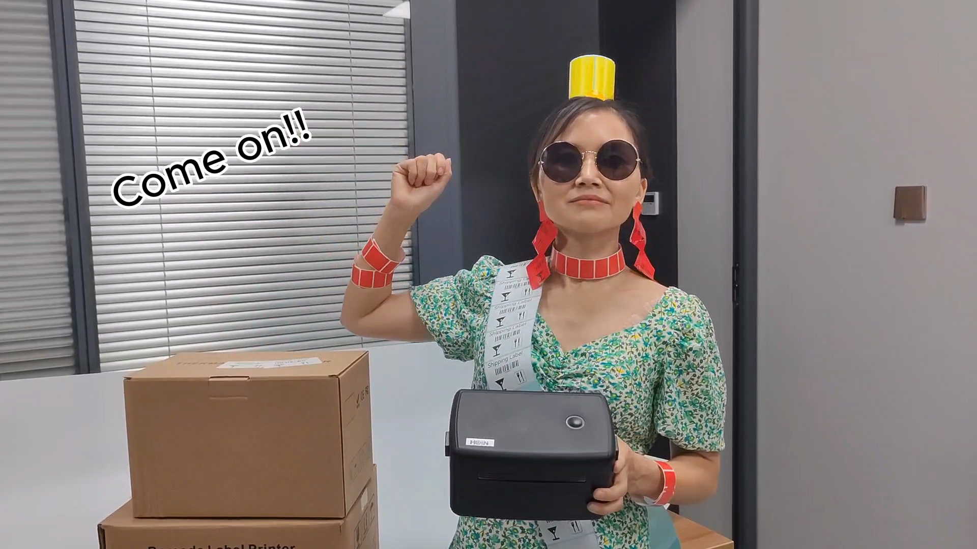 হোইন থার্মাল লেবেল প্রিন্টার ফ্যাশন শো সময় | HOIN 3