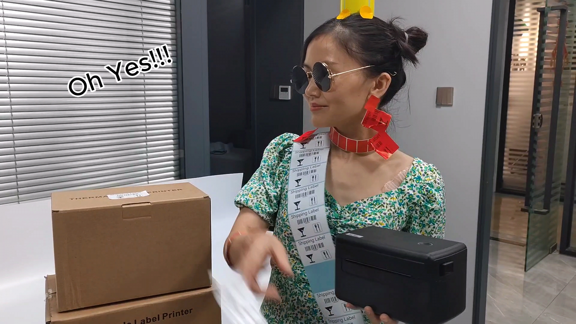 হোইন থার্মাল লেবেল প্রিন্টার ফ্যাশন শো সময় | HOIN 2