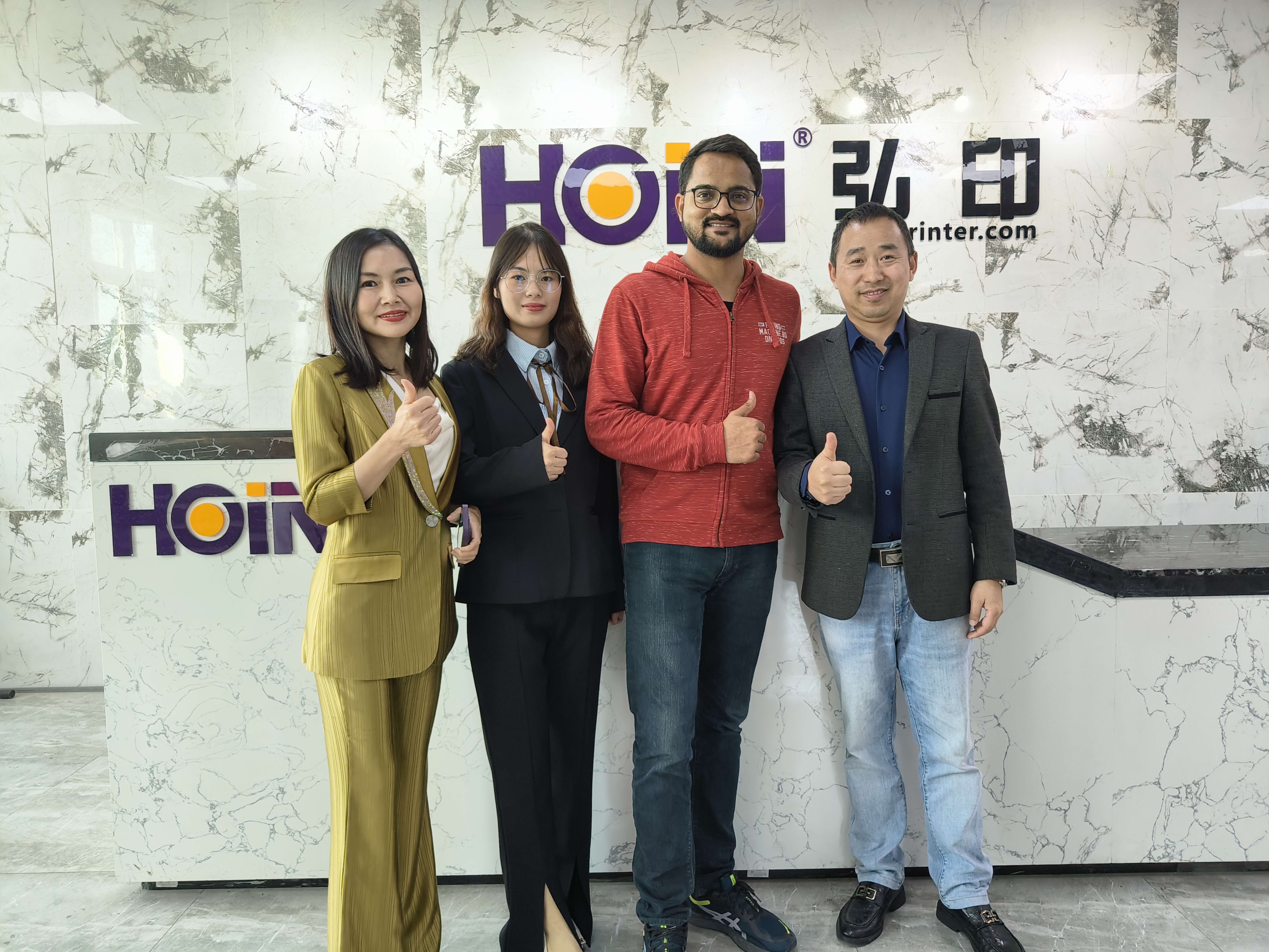 আমাদের নতুন গ্রাহকদের সঞ্জয়কে আমাদের থার্মাল প্রিন্টার পণ্যগুলি দেখার জন্য আন্তরিকভাবে স্বাগত জানাই | HOIN 5