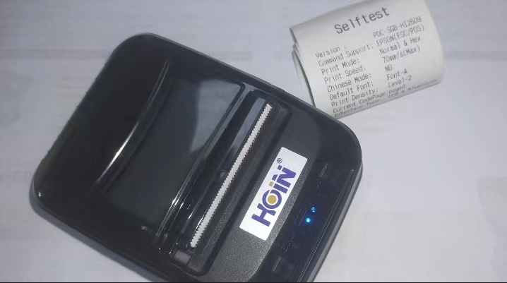 Acerca de HOIN ¿Cómo utilizar la impresora térmica portátil de 58 mm, HOP-HL200, para conectar el Bluetooth e imprimir en cualquier momento? 3