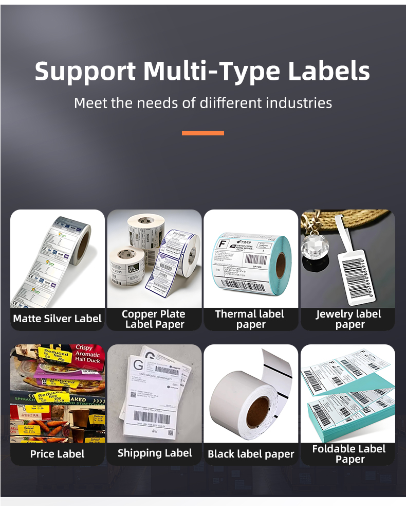 HOIN সরবরাহকারী ও নির্মাতাদের কাছ থেকে সিল্কের উপর প্রিন্ট করুন থার্মাল ট্রান্সফার লেবেল প্রিন্টার | HOIN 6