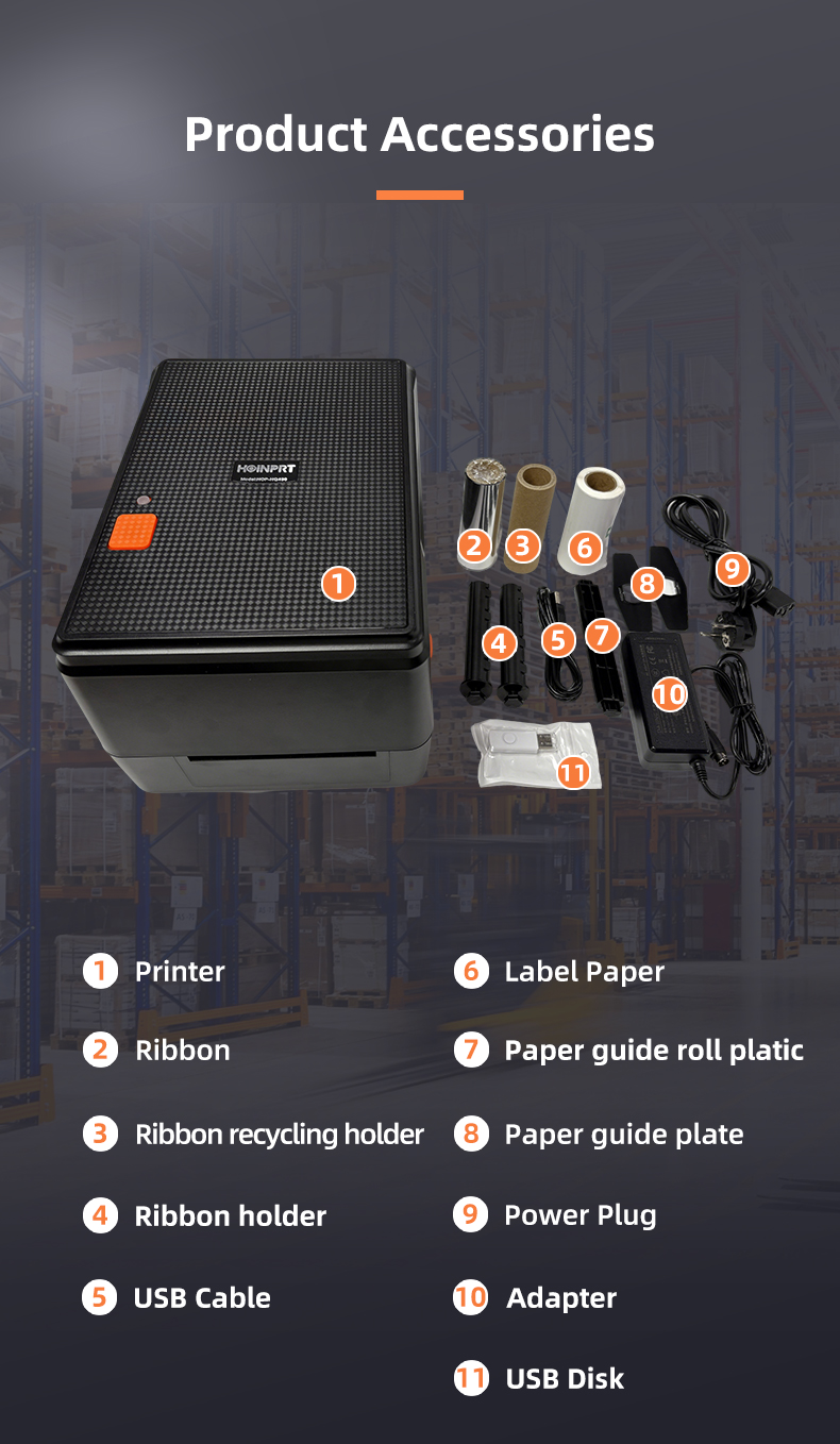 HOIN সরবরাহকারী ও নির্মাতাদের কাছ থেকে সিল্কের উপর প্রিন্ট করুন থার্মাল ট্রান্সফার লেবেল প্রিন্টার | HOIN 8