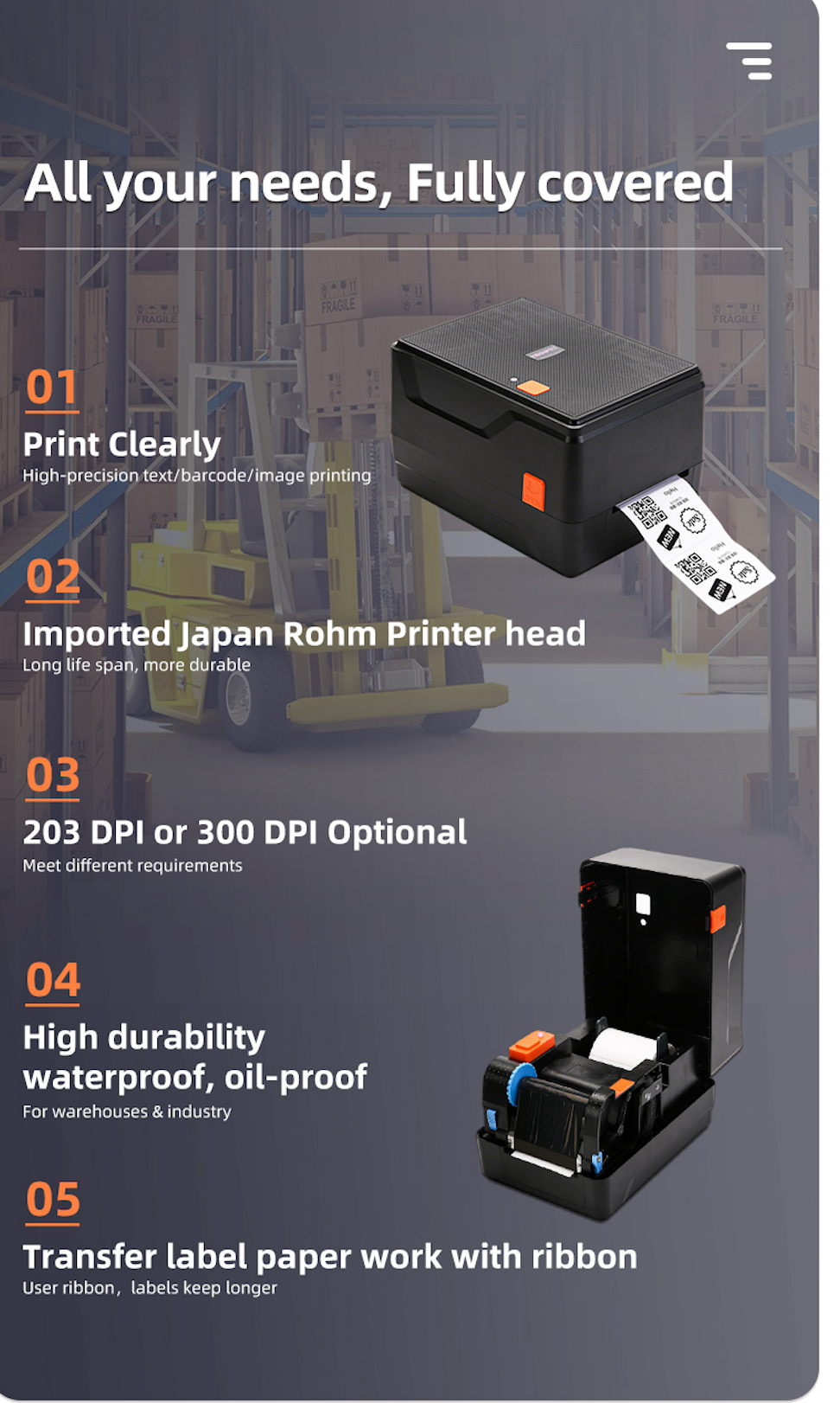 সেরা থিমাল ট্রান্সফার লেবেল প্রিন্টার প্রিন্টিং ম্যাট সিলভার পেপার সরবরাহকারী 3