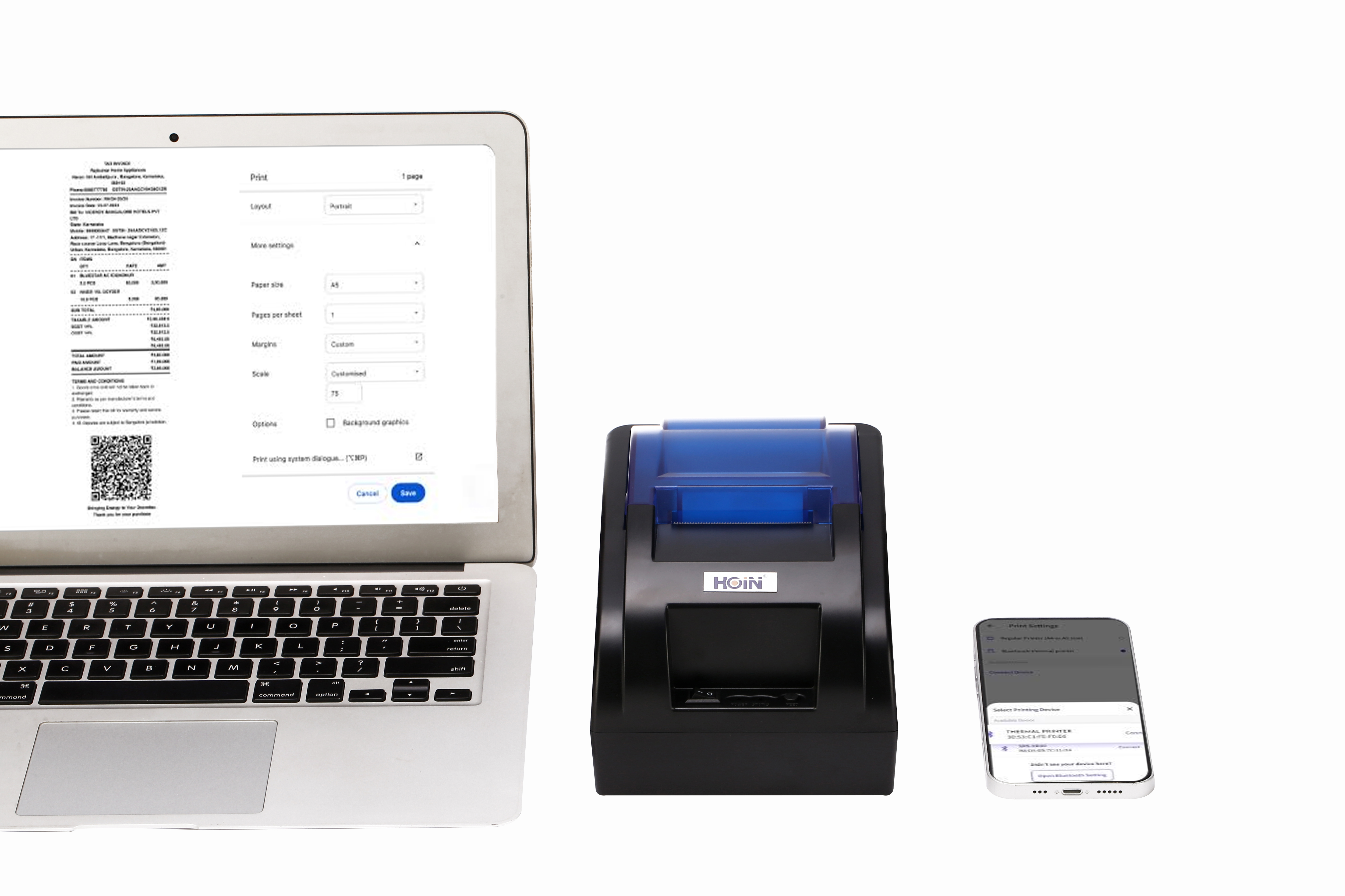 উইন্ডোজে Hoin ব্লুটুথ প্রিন্টার কিভাবে সংযুক্ত করবেন? 2