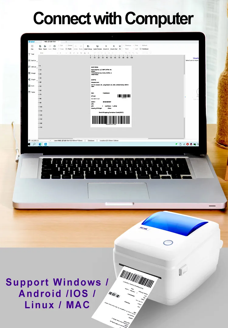 যেকোনো আকারে প্রিন্ট করুন। যেকোনো রঙেই আলাদা করে তুলুন। — HOIN HQ480B 2