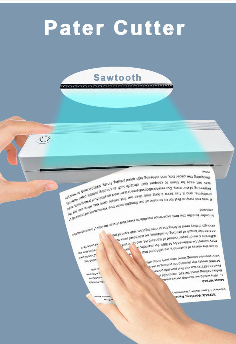 Hoin উচ্চ মানের A42 নতুন এবং গরম তাপীয় A4 প্রিন্টার শিক্ষার্থীদের পাঠ্য পরীক্ষার মুদ্রণের জন্য বিনামূল্যে অ্যাপ্লিকেশন সহ 6