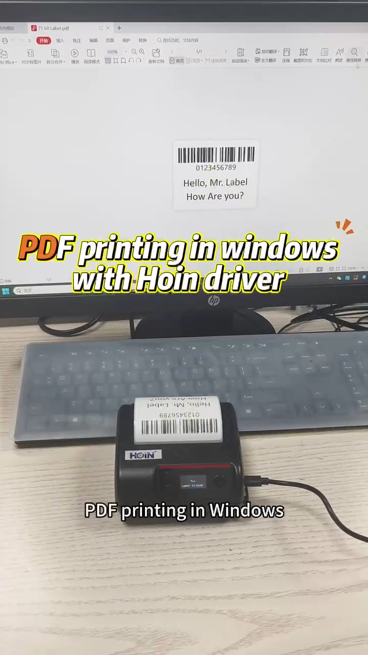 HOIN ড্রাইভার সরবরাহকারী ও নির্মাতাদের সাথে উইন্ডোজে PDF প্রিন্ট করুন | HOIN