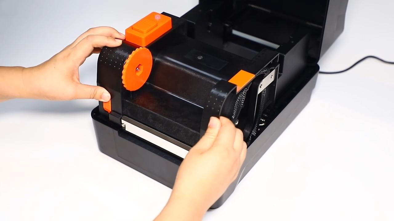  ৪ ইঞ্চি থার্মাল ট্রান্সফার লেবেল প্রিন্টার, রিবন পণ্যের সাহায্যে সরাসরি থার্মাল এবং থার্মাল ট্রান্সফার উভয়ই সমর্থন করে | HOIN