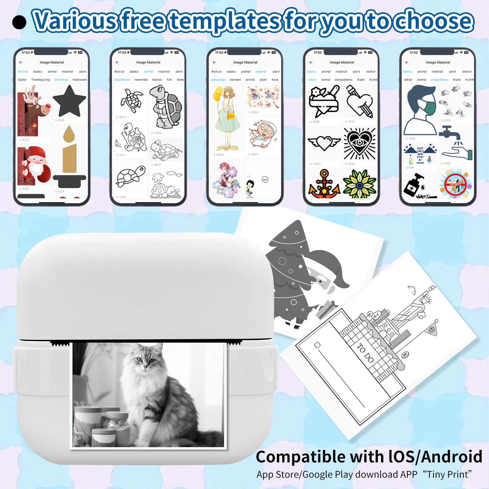 চায়না মিনি বেবি প্রিন্টার: আপনার অন-দ্য-গো ফটো ম্যাজিক! নির্মাতারা - HOIN 5