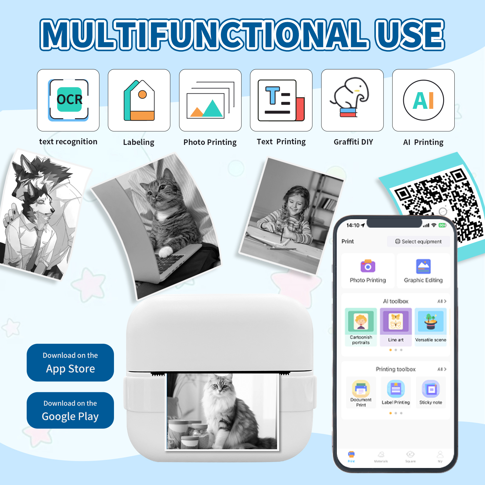 চায়না মিনি বেবি প্রিন্টার: আপনার অন-দ্য-গো ফটো ম্যাজিক! নির্মাতারা - HOIN 4