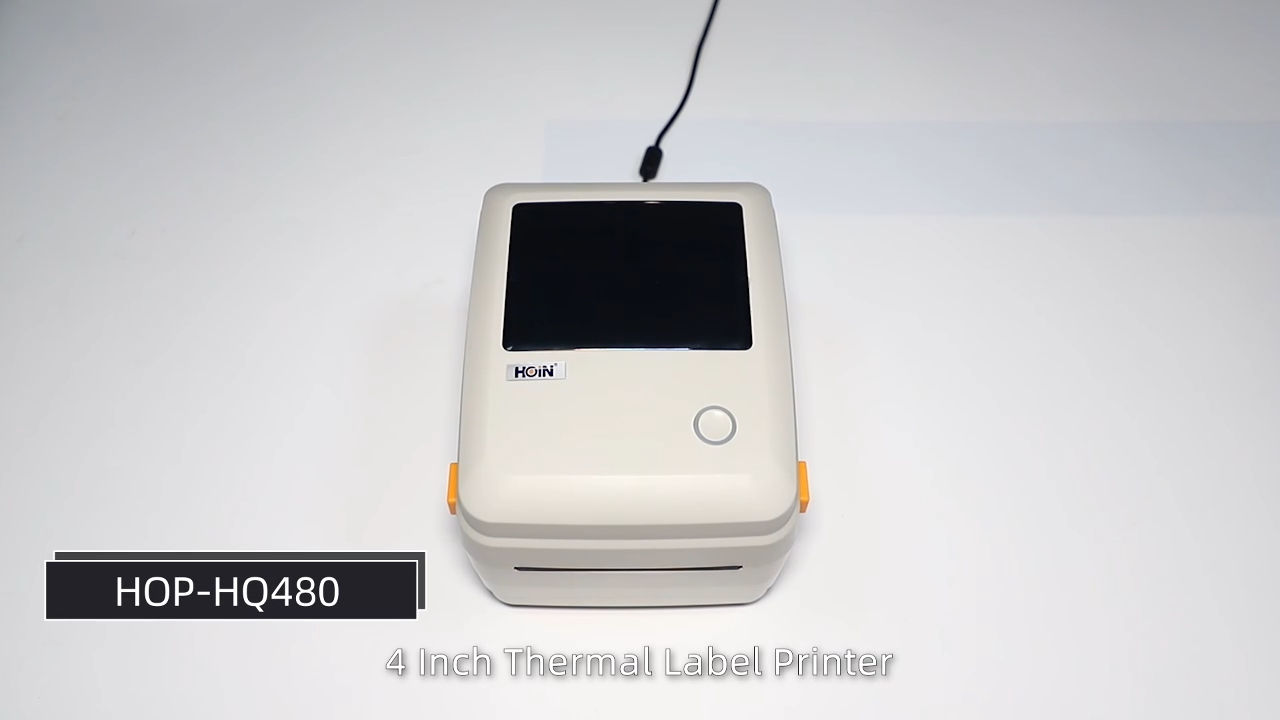  Amazon এবং Ebay shopify পণ্যের জন্য লেবেল স্টিকার প্রিন্টের জন্য 4 ইঞ্চি শিপিং লেবেল প্রিন্টার | HOIN