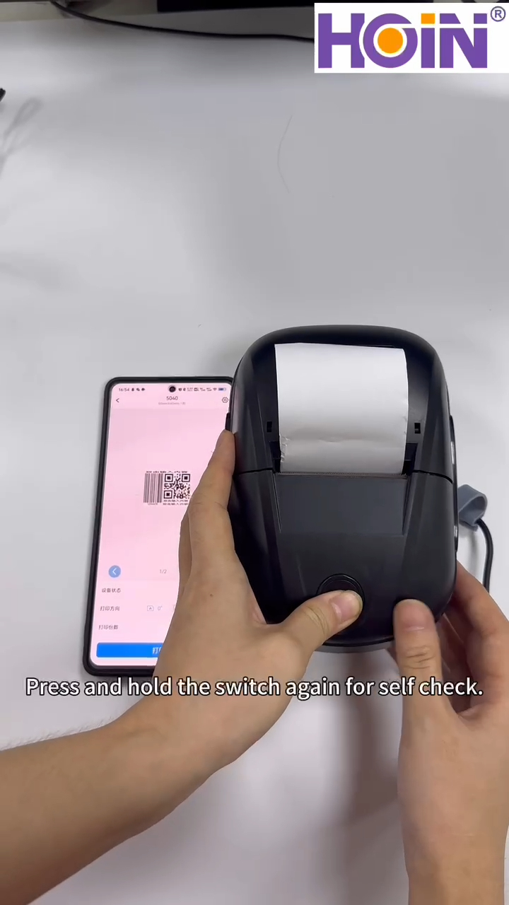  উচ্চমানের ৫৮ মিমি থার্মাল লেবেল বারকোড + রসিদ প্রিন্টার (২ ইন ১) পাইকারি - শেনজেন হোইন ইলেকট্রনিক টেকনোলজি কোং, লিমিটেড। 