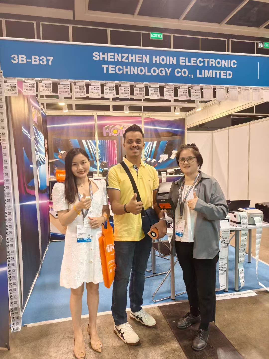 Hoin 감열식 프린터, 홍콩 전자박람회(2025년 봄)에서 빛날 예정 12