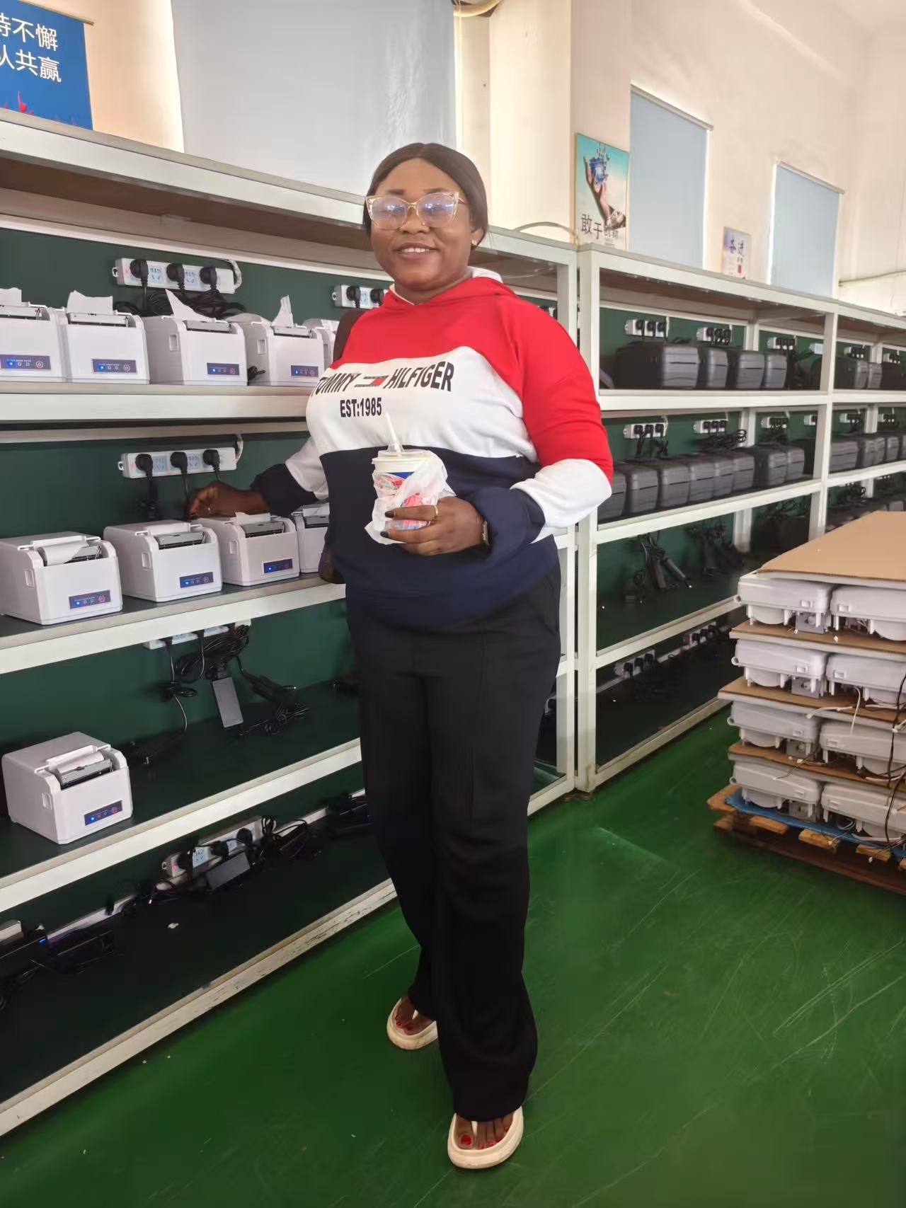 Hoin warmly welcome a esteemed client from Africa specializing in banking payment | HOIN 2