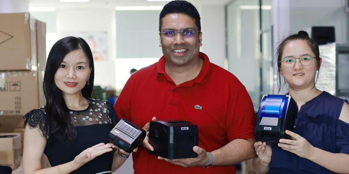 ভারতের সোশ্যাল মিডিয়া ইনফ্লুয়েন্সার রিটেইল ড্যাডি চেকিং হোইন থার্মাল প্রিন্টার সরবরাহকারী ও নির্মাতারা | HOIN 1