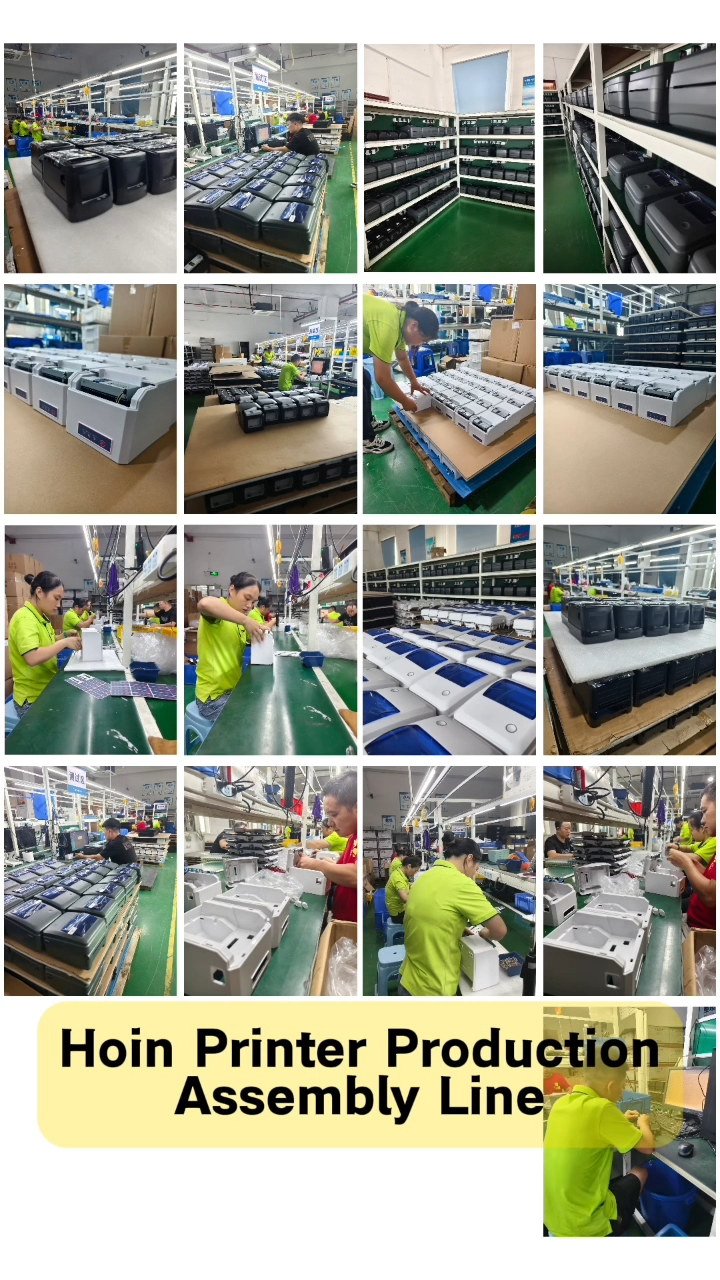 Production Line Label Setup Thermal Label Printer,Thermal Receipt Printer Factory Production Line ...
