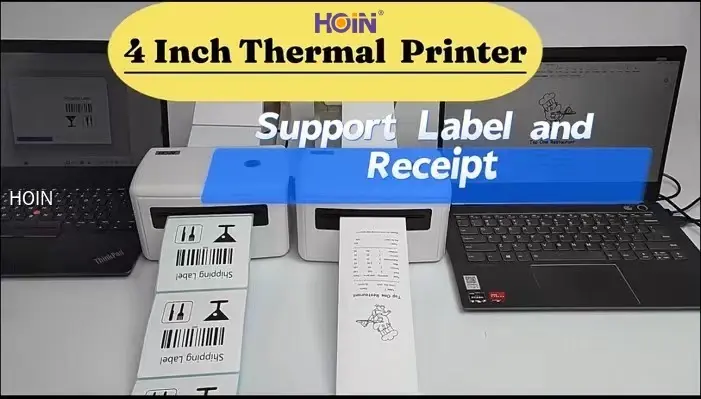 New 4 inch thermal printer Company | HOIN 1