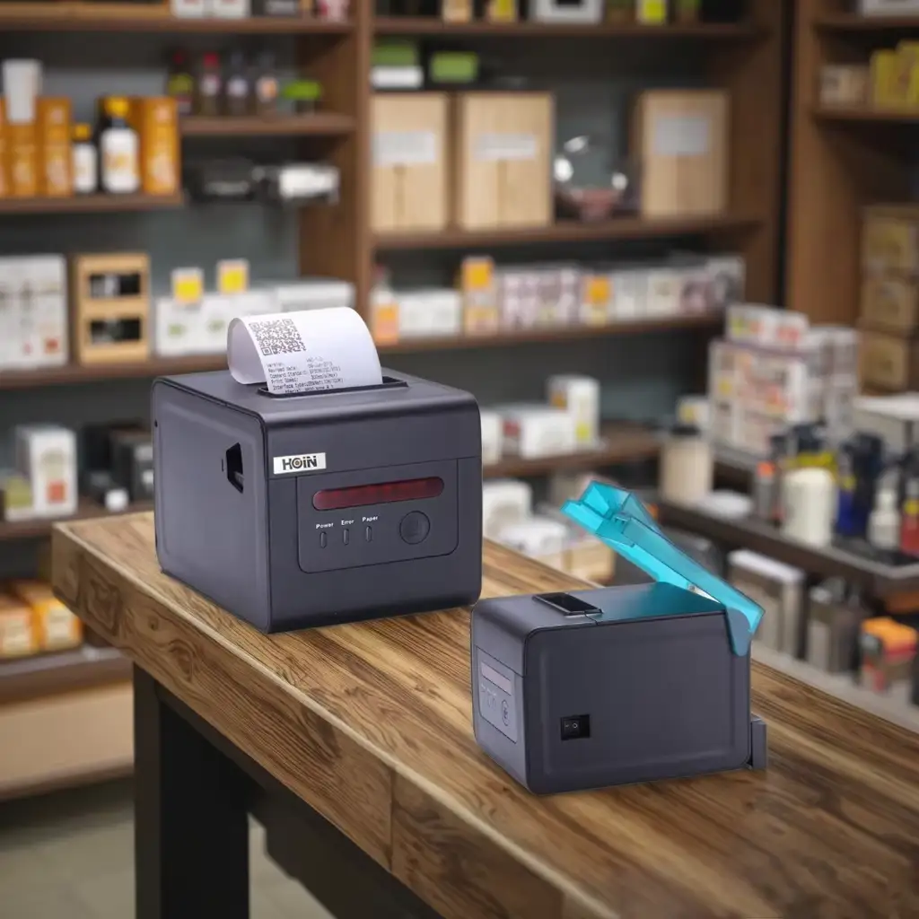 HOP-H801 High-End 80mm Thermal Printer with Auto Cutter 1