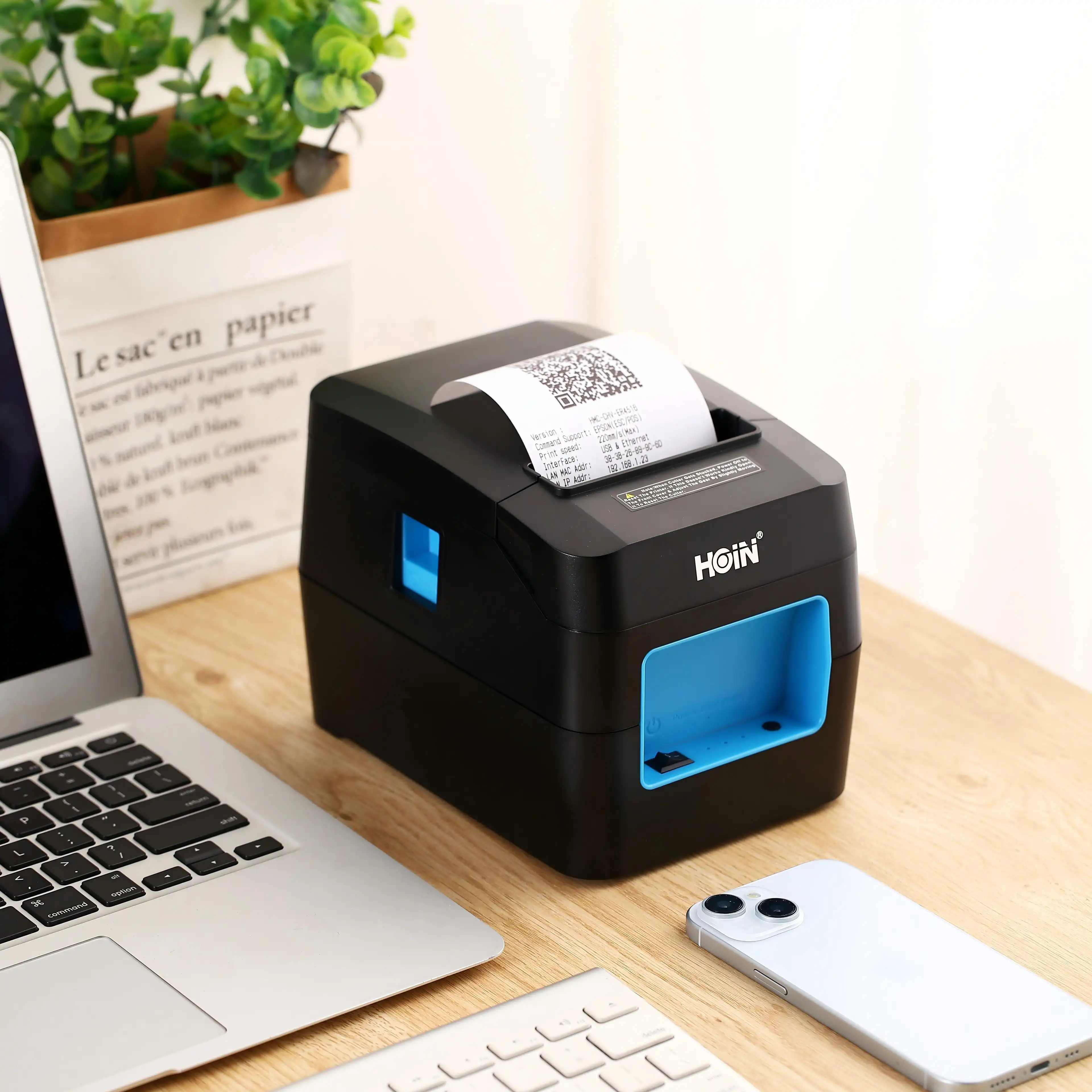 Экономичный термопринтер для чеков 80 мм HOP-E804 из Китая | HOIN 1