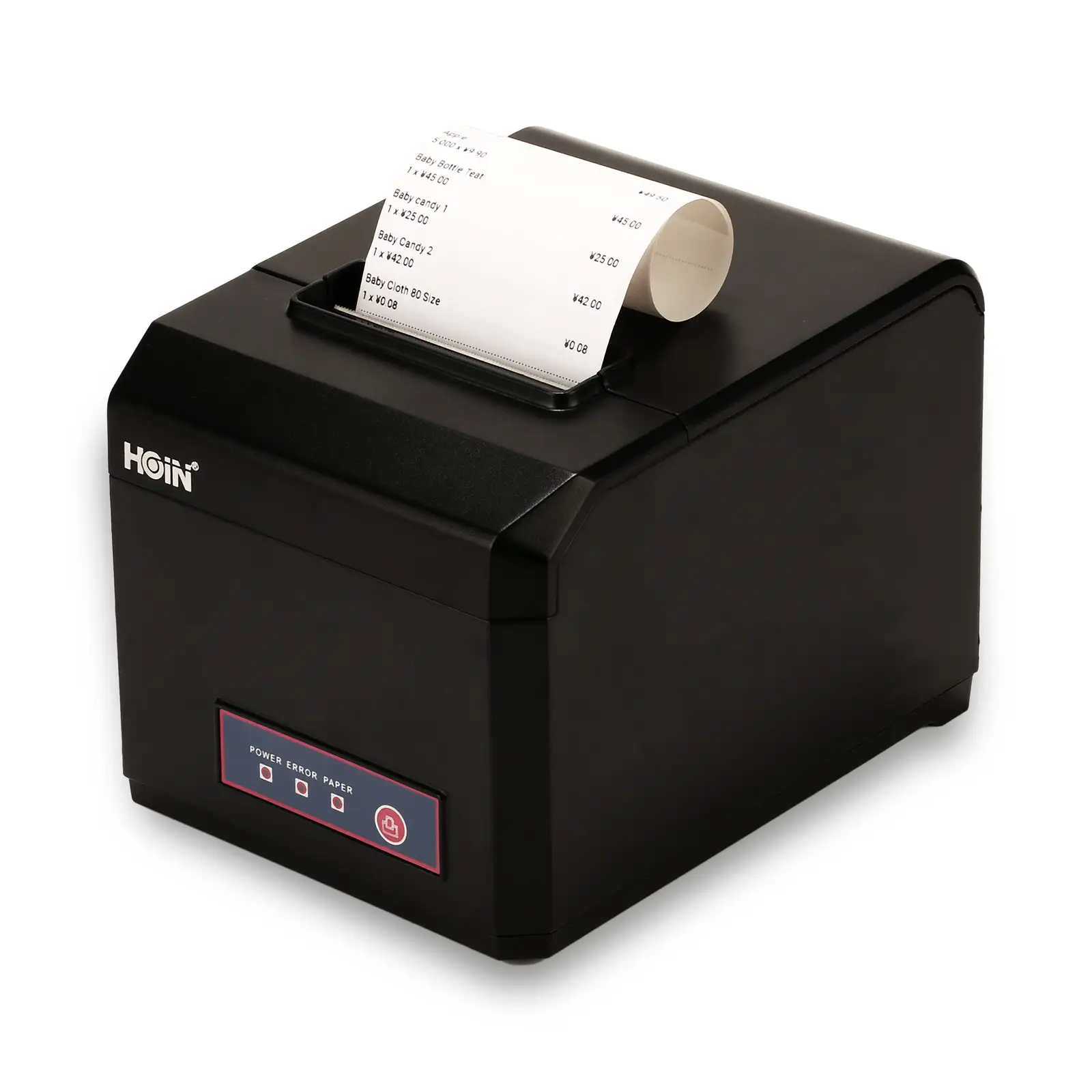 HOP-E801 USB+Bluetooth Thermal Printer high quality 80mm Desktop Thermal Receipt Printer 1