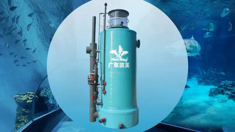 Frazionatori di schiuma FRP/HDPE da 400~2000 mm per sistemi di supporto vitale acquatico 1