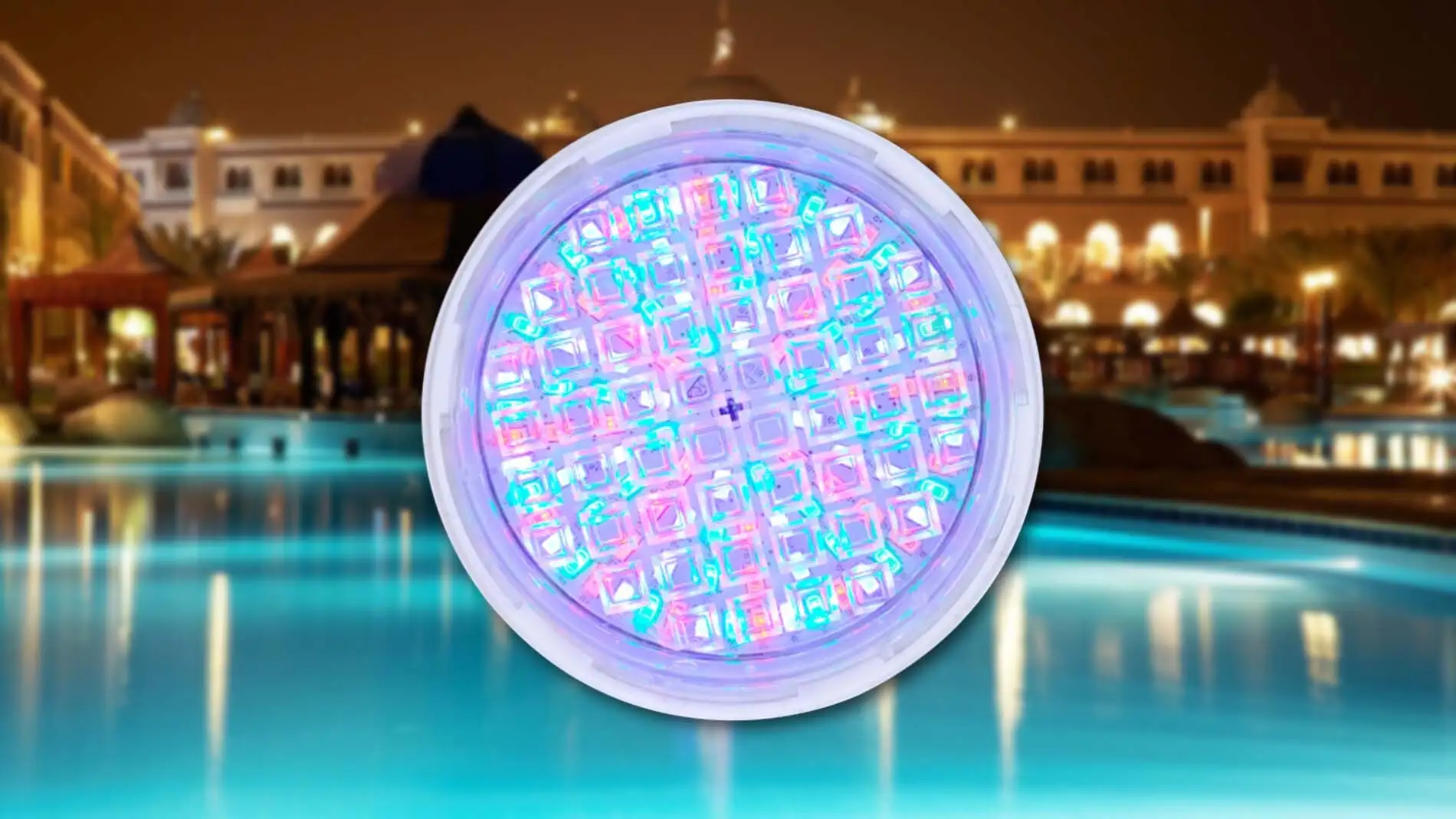 Mini luci subacquee con alloggiamento in plastica da 110 mm della serie TLK 1
