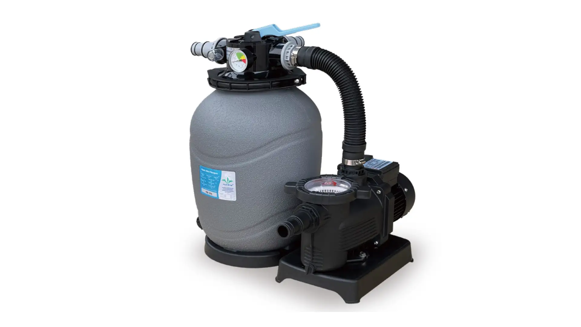New Design 12” Plastic Filter With Pump Simple System for Above-ground Pools 1
