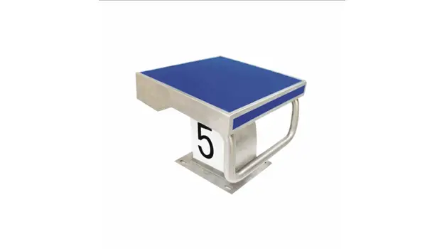 Piattaforma di partenza completa in acciaio inox 304 in un unico passaggio 1