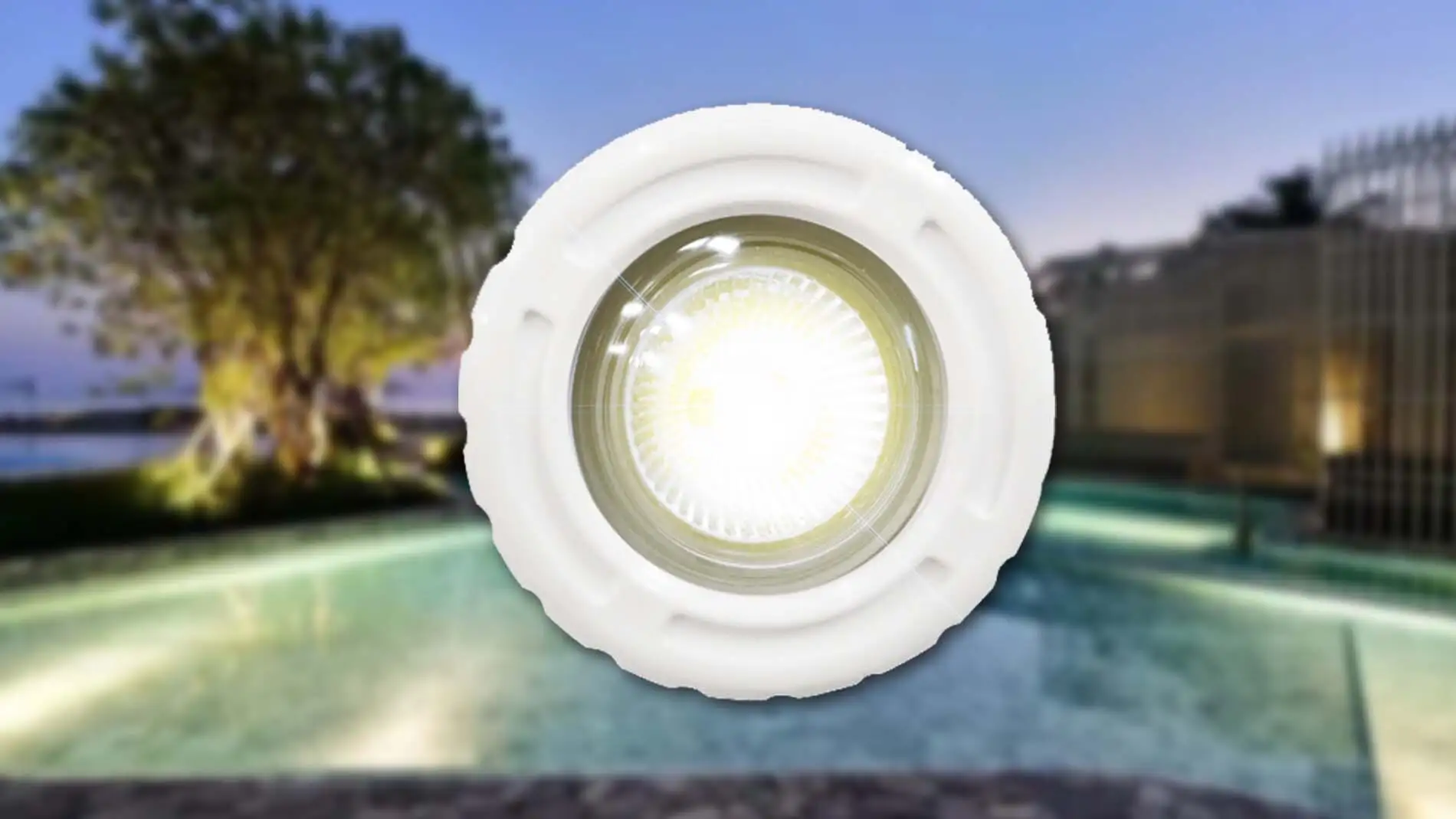 Mini luci subacquee con alloggiamento in plastica UV da 94 mm della serie TLGP 1