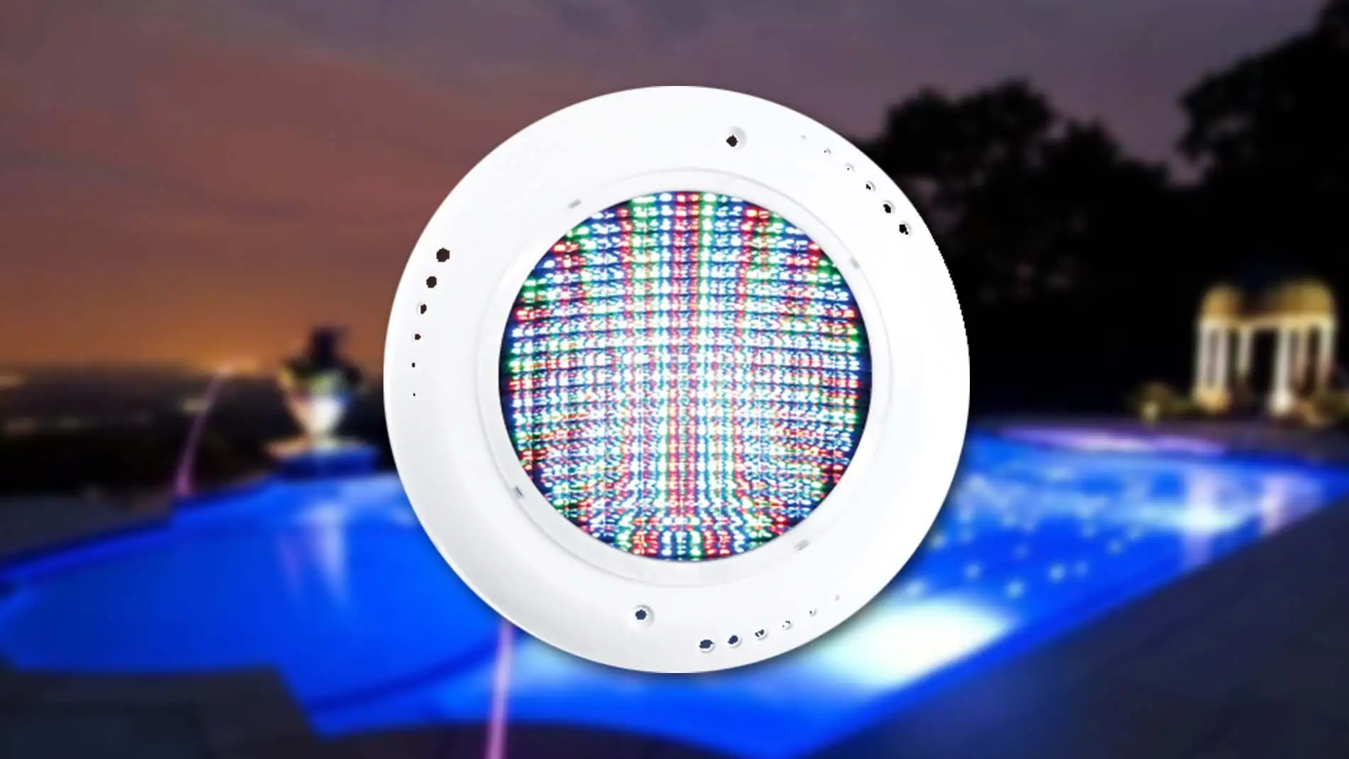Luci subacquee con alloggiamento in ABS + vetro temperato serie TLLP da 280 mm 1