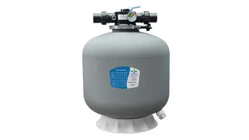 Filtro a sabbia in plastica con montaggio superiore e valvola a 4 vie da 350 a 700 mm per piscine idromassaggio 1