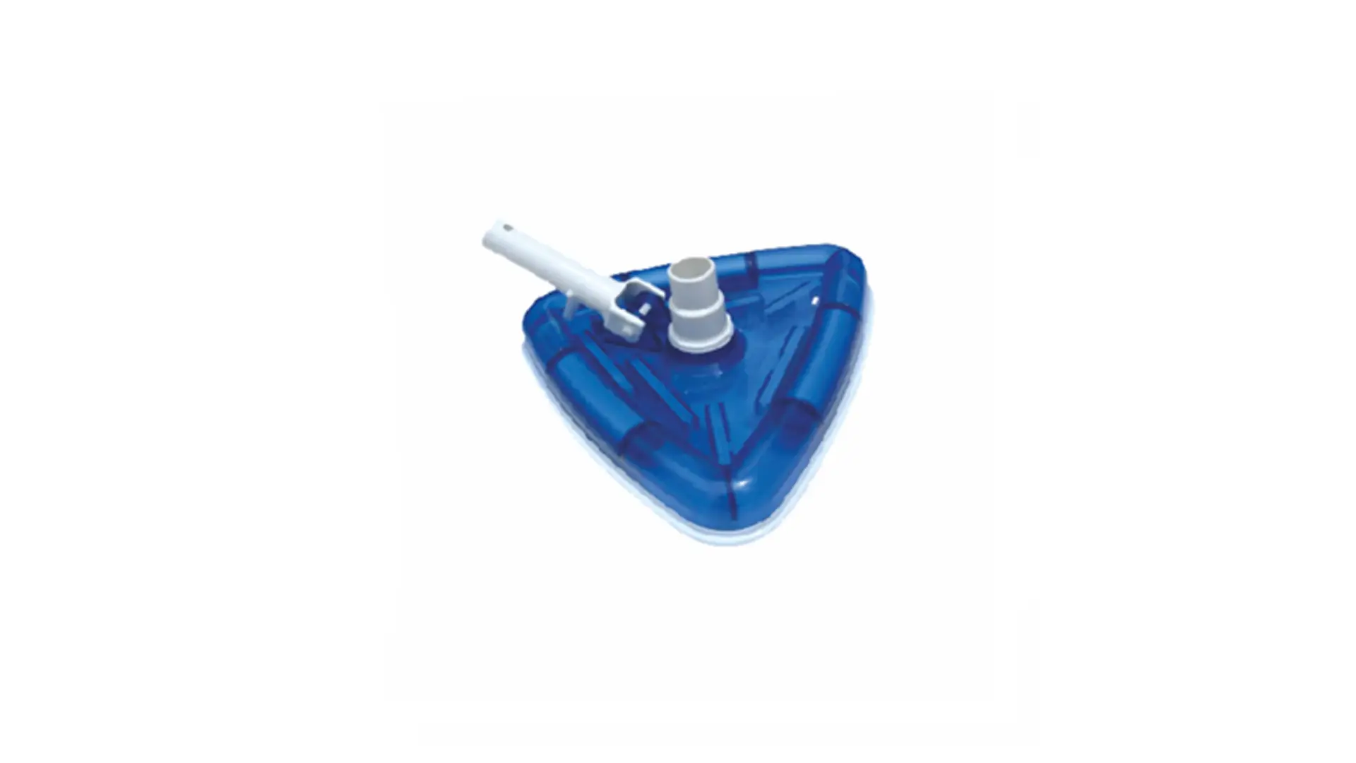 Deluxe Triangular Transparent Cast Iron Weighted Vac Head 1