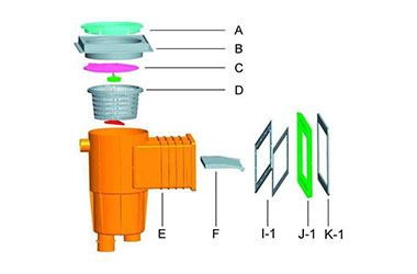  Vinil Yüzme Havuzu için Standart Skimmer 04