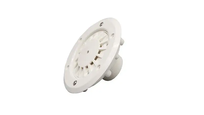 Ingresso inferiore per piscina in vinile con raccordo interno da 50 mm e raccordo esterno da 2 1