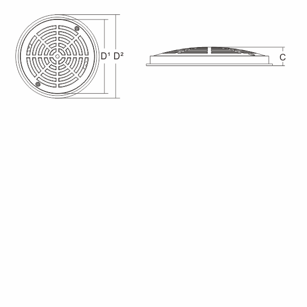  Yüzme Havuzu için Paslanmaz Çelik Oluk Drenajı-2830S-1