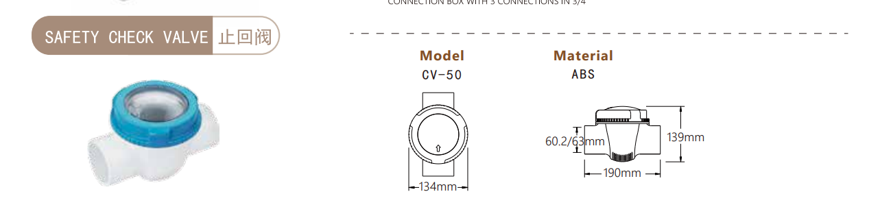 SAFETY CHECK VALVE 2