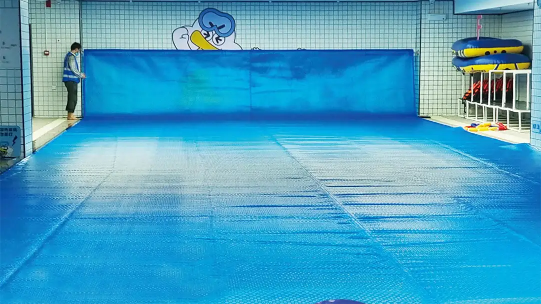 Copertura di sicurezza per piscina 1