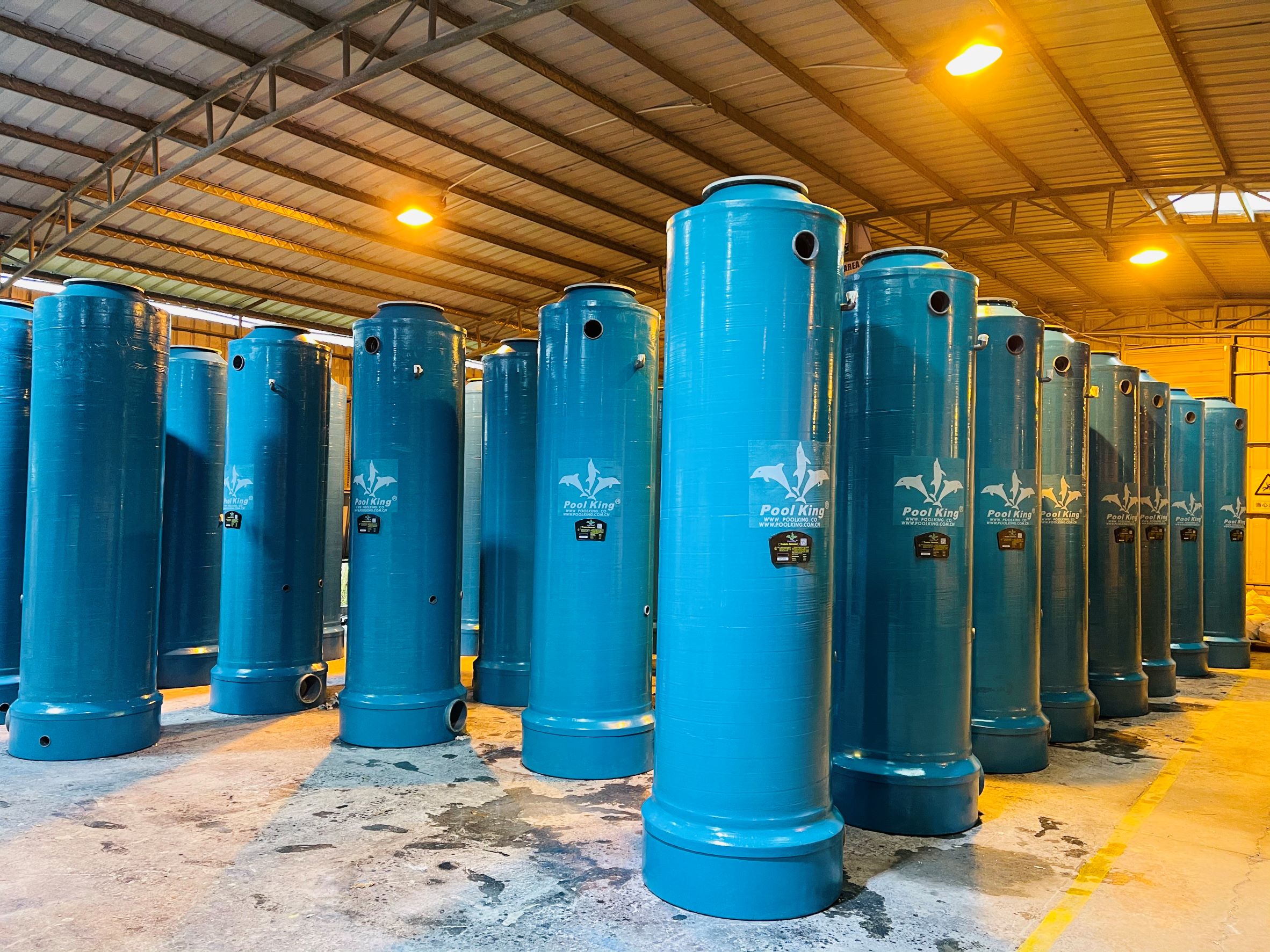 Filtres à sable horizontaux Poolking au zoo de Singapour 5