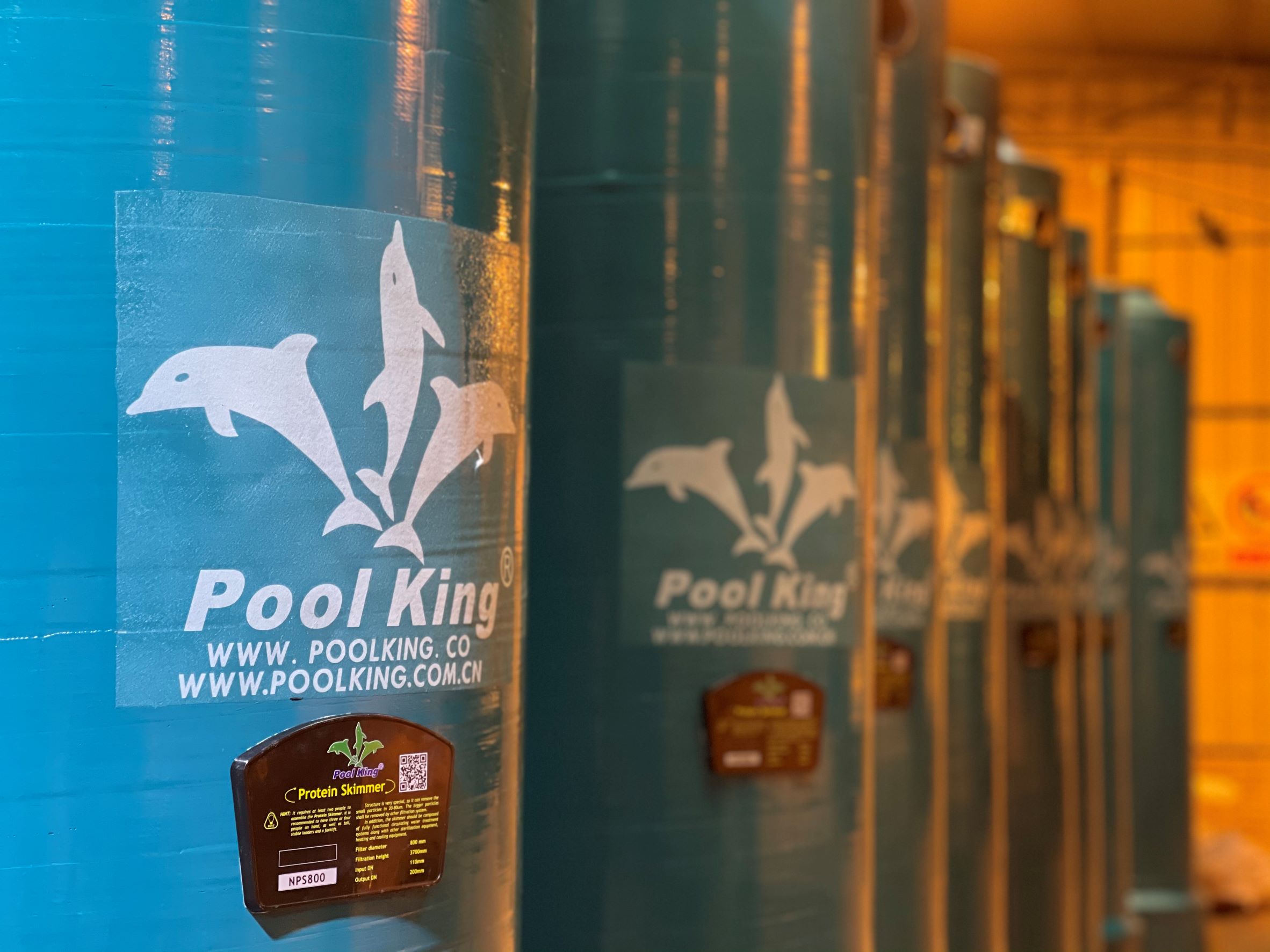 Filtres à sable horizontaux Poolking au zoo de Singapour 4