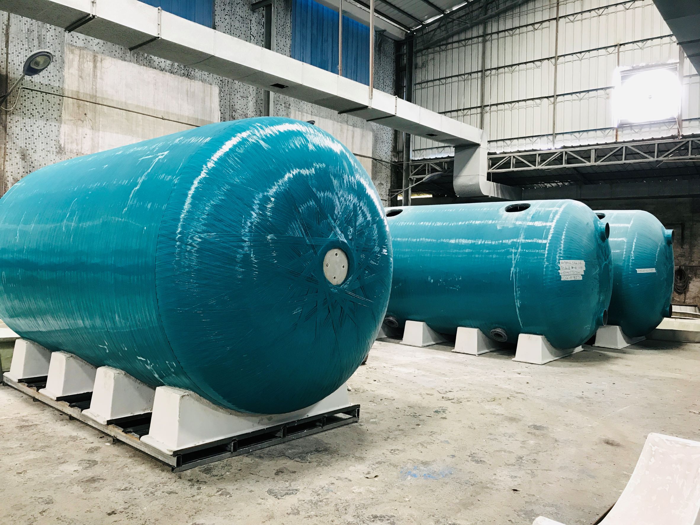 Filtres à sable horizontaux Poolking au zoo de Singapour 3