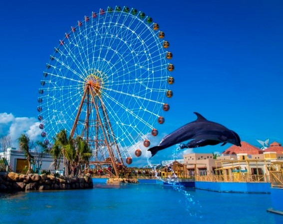 Poolking proporciona centenars de filtres de sorra per a Sanya Haichang Fantasy Town 1