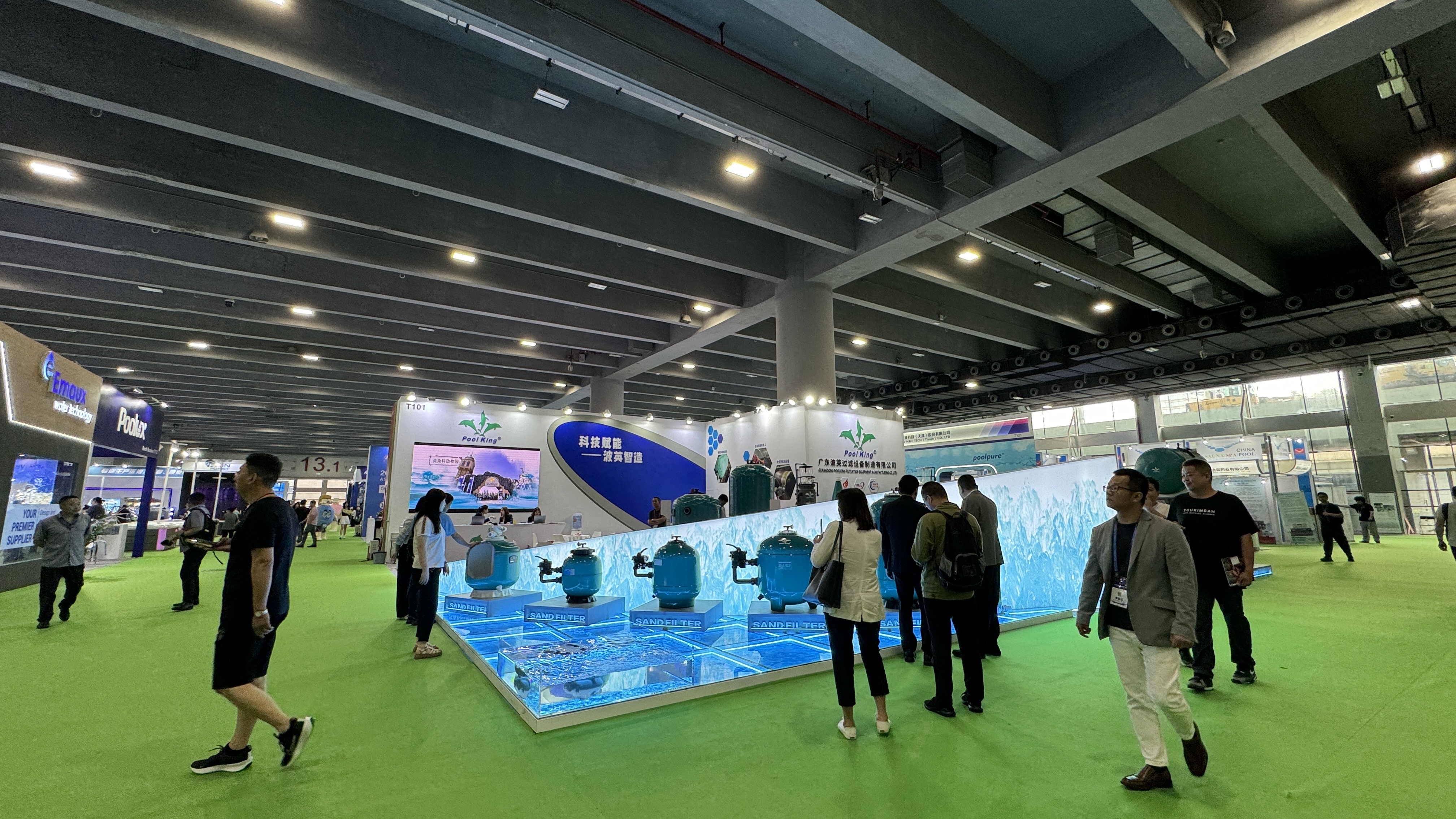 Inovativní image PoolKing na 19. ročníku Asia Pool & Lázeňská výstava 2