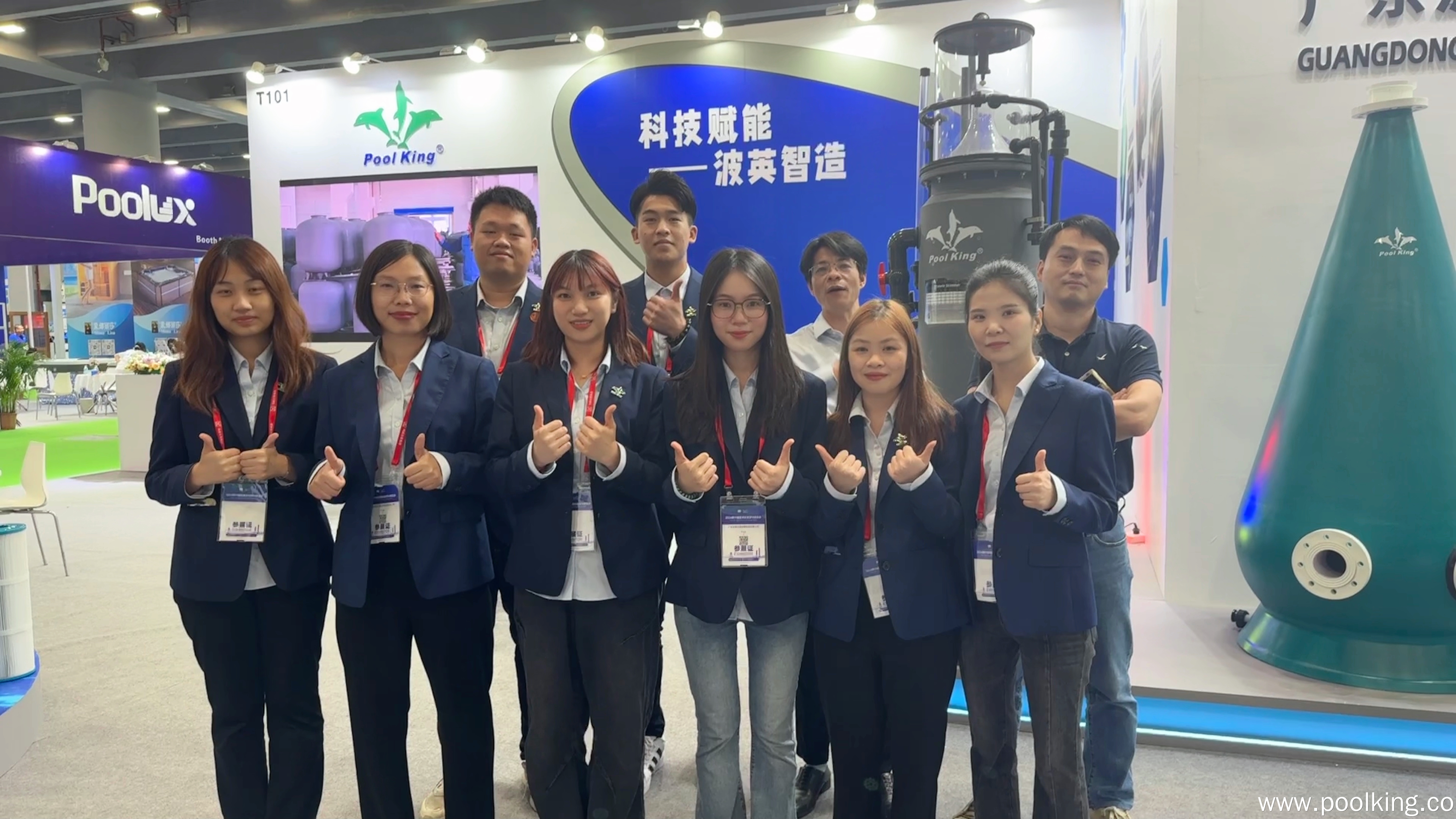 Inovativní image PoolKing na 19. ročníku Asia Pool & Lázeňská výstava 11
